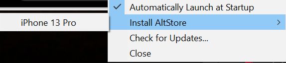 install altstore