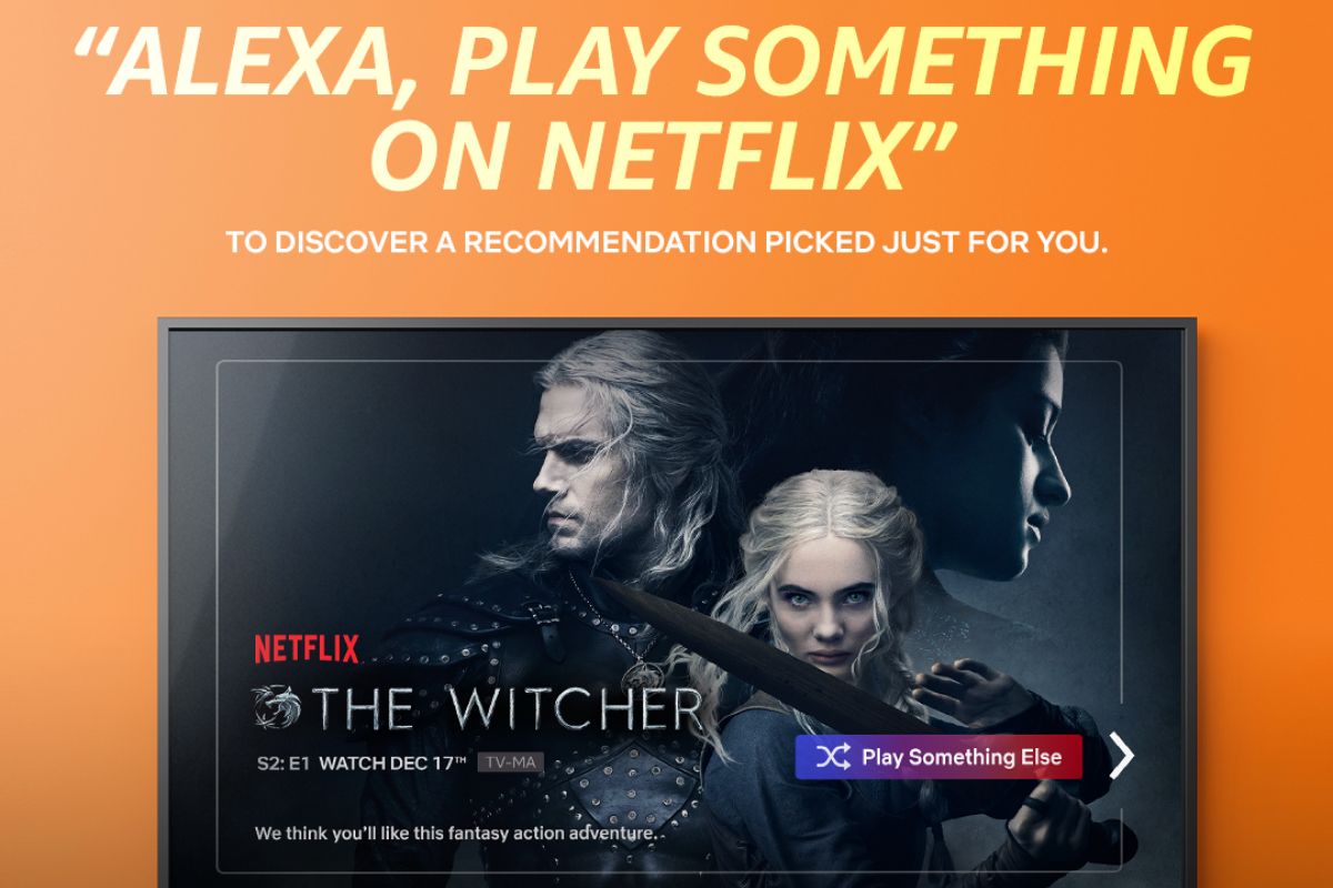 Alexa play something on Netflix fire tv