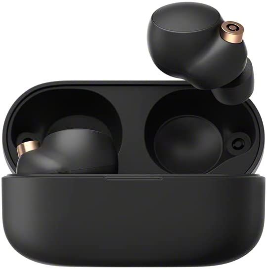 If you're not keen on either of those brands or designs, another fantastic choice for wireless earbuds are the Sony WF-1000XM4. These have a fairly unique look, and they offer great audio quality and ANC support. They also have up to 24 hours of battery life with the case.