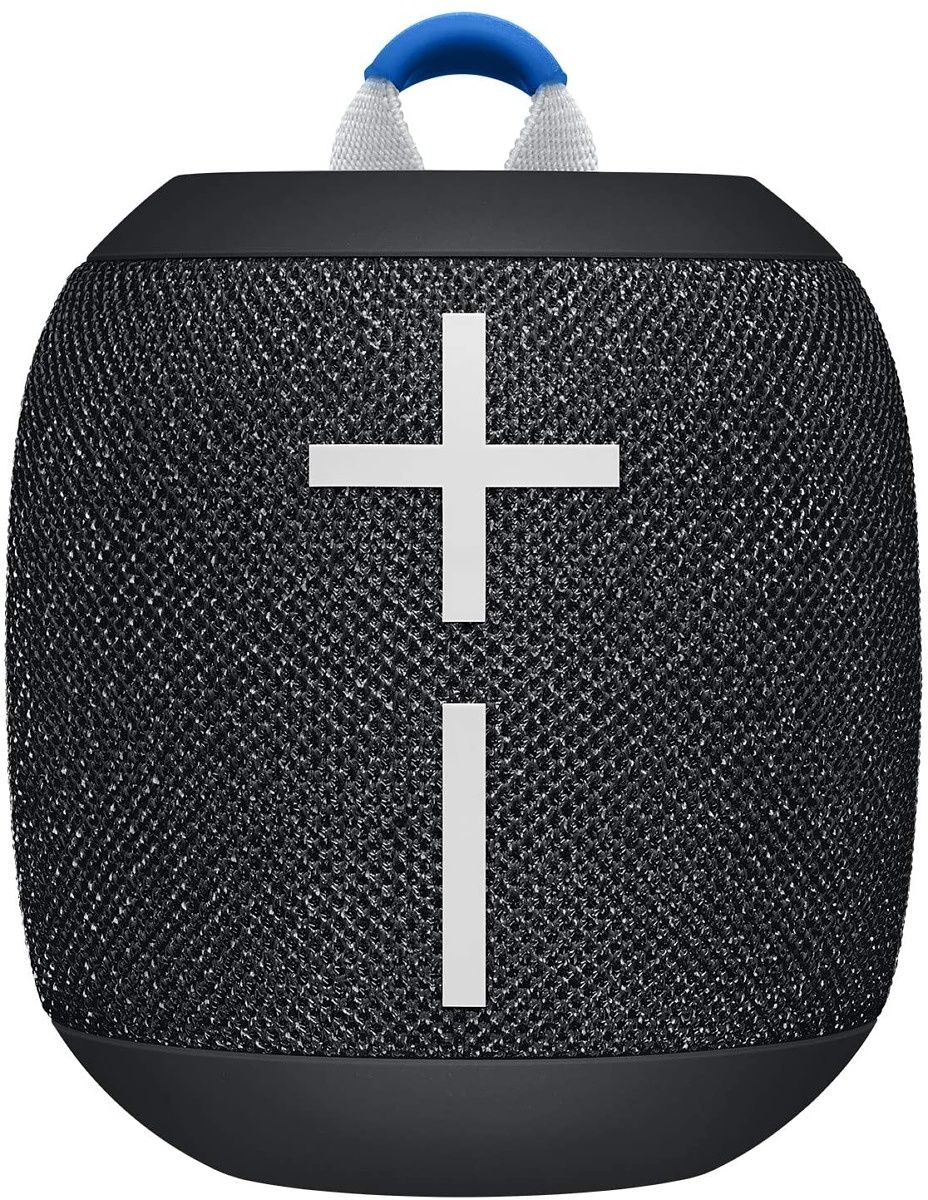 This tiny portable speaker packs a punch and has a water/dust-resistant design.