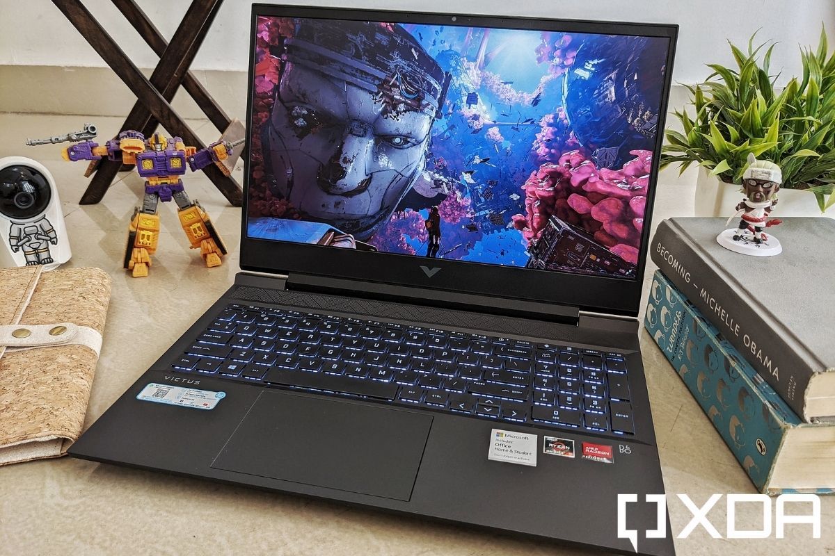 An image showing the HP Victus gaming laptop
