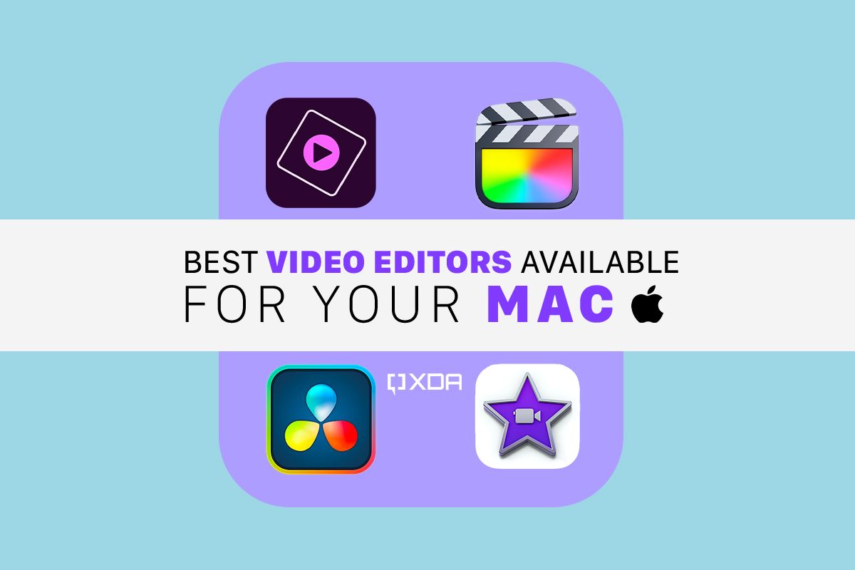 Here are the best video editors available for your Mac