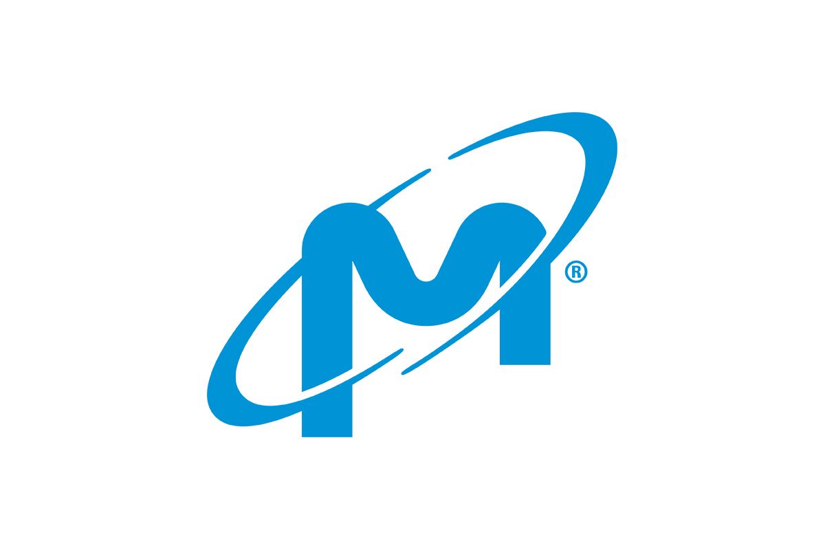 Micron logo on white background