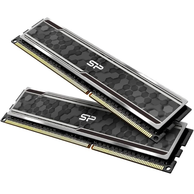 El kit de memoria RAM DDR4 de la serie Gaming de Silicon Power es una excelente manera de agregar 32 GB de memoria DDR4 a su PC. En este kit, obtiene dos módulos de 16 GB con un disipador de calor en la parte superior para enfriar el chip. No tiene luces RGB, pero eso no es un factor decisivo, ya que el kit cuesta solo $90 para el Black Friday. Los módulos están clasificados para velocidades de memoria de 3200 Mhz con tiempos ajustados de 16-18-18-38.