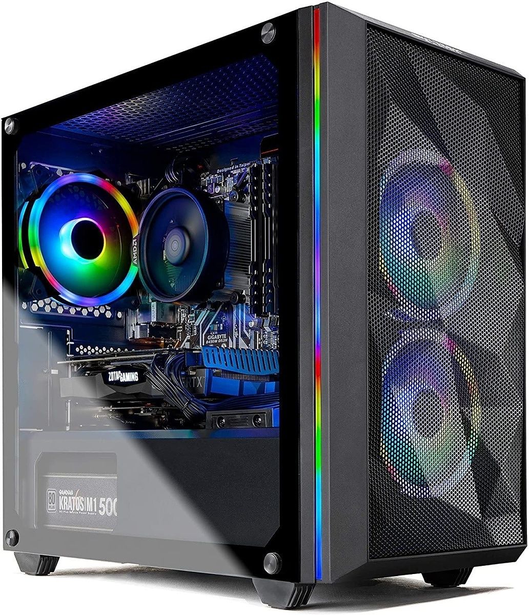 For those on a tighter budget, the Skytech Chronos Mini is a solid gaming desktop capable of running most modern games.