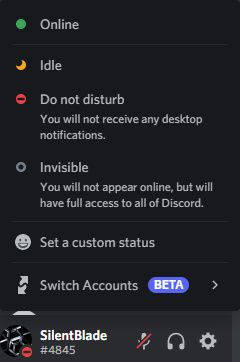 Discord web account switcher beta