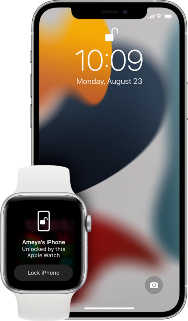 unlock iPhone with apple watch
