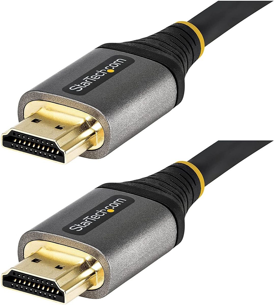 This StarTech.com HDMI 2.1 cable comes with a flexible TPE jacket for strain relief and longer life. It’s available in one-meter and two-meter sizes.