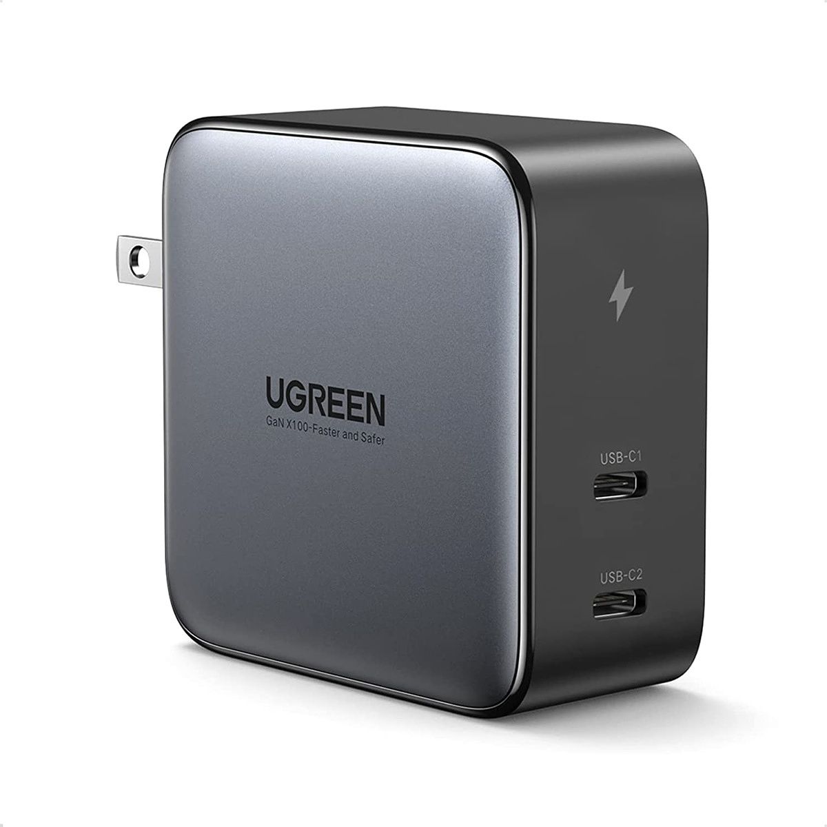Зарядное устройство Ugreen 100 Вт поддерживает практически все основные протоколы быстрой зарядки, включая USB PD 3.0, QuickCharge 4.0+, USB PD PPS и Adaptive Fast Charging.  Кроме того, он имеет два порта Type-C, которые могут обеспечивать мощность до 100 Вт при подключении только одного порта.