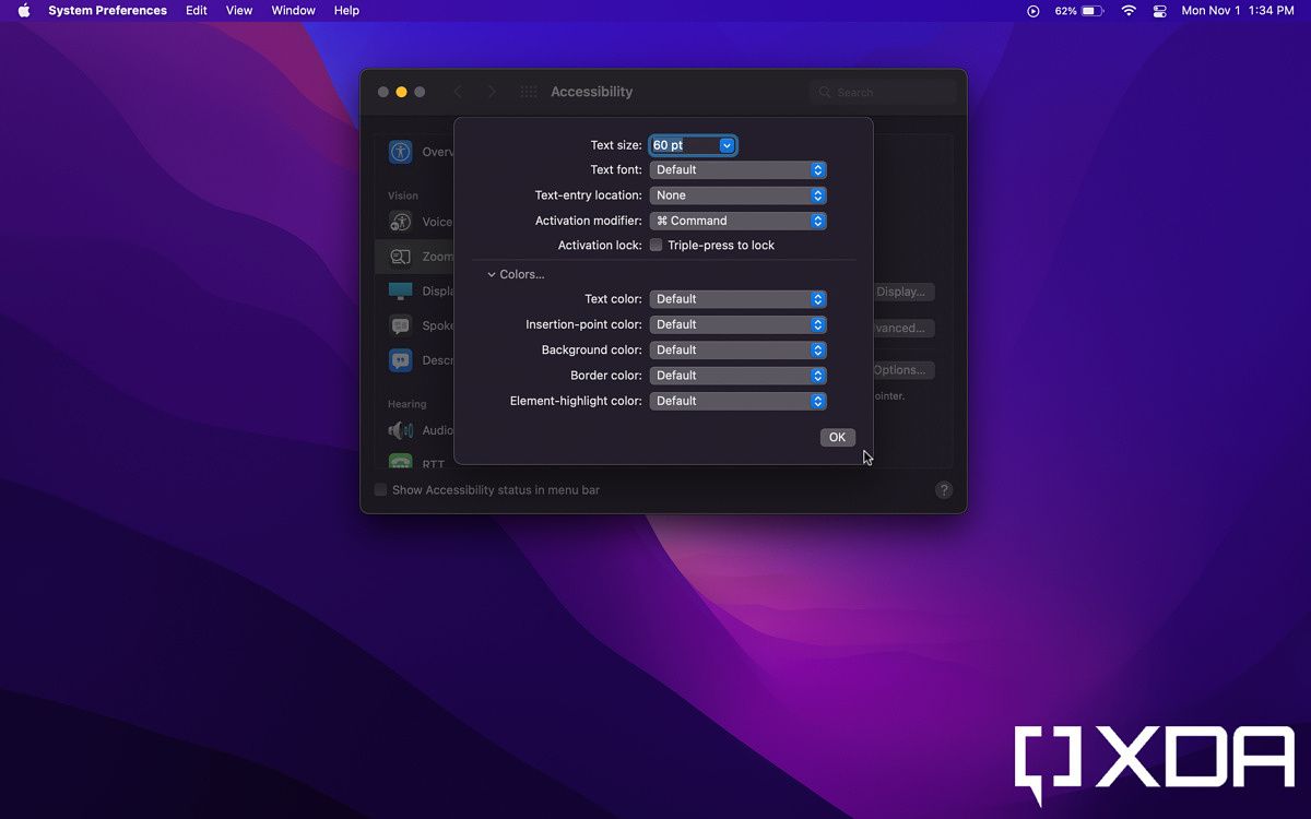 How to use the Accessibility Zoom feature on a Mac