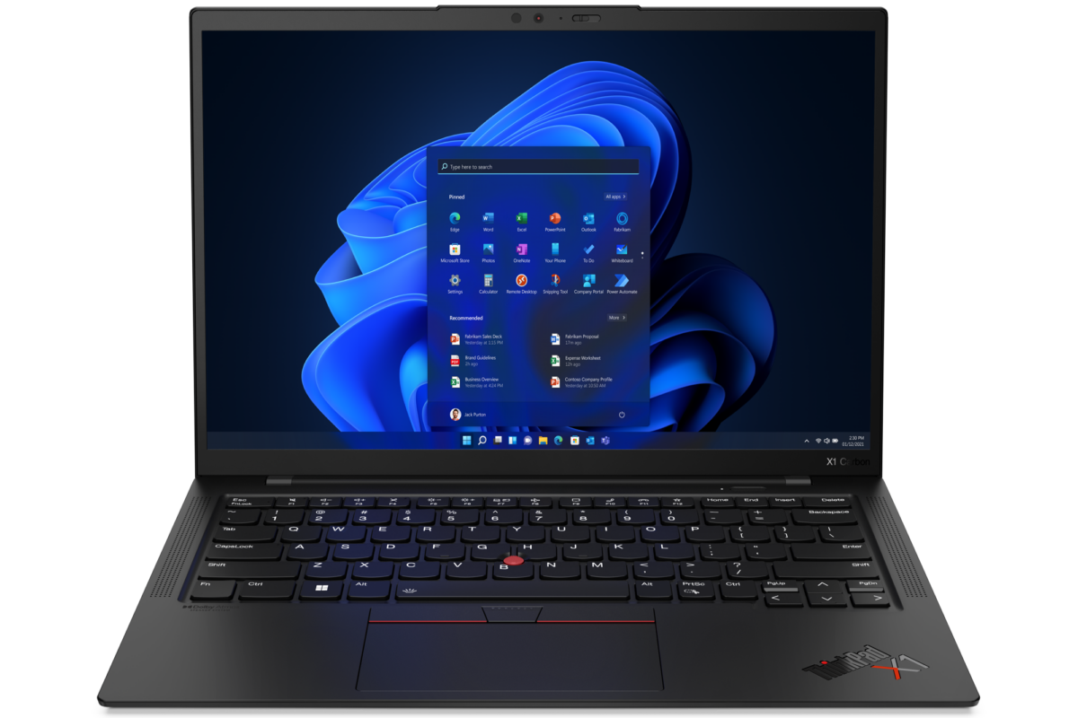 The Lenovo ThinkPad X1 Carbon Gen 10 is equipped with 12th generation Intel Core P series processors, new OLED displays and a Full HD webcam.