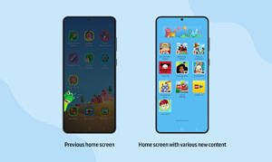 Samsung Kids home screen