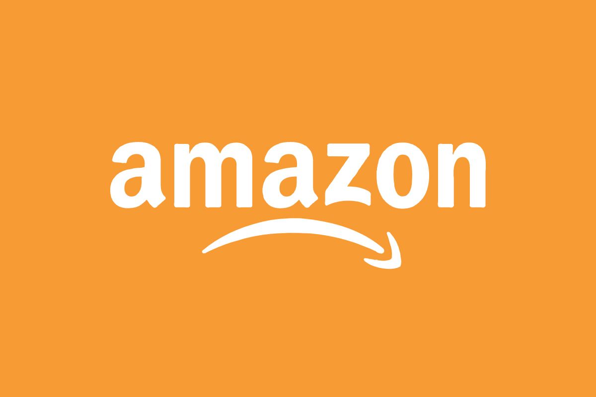 Amazon logo with flipped arrow