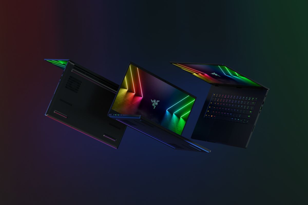 Tres portátiles Razer Blade 2022