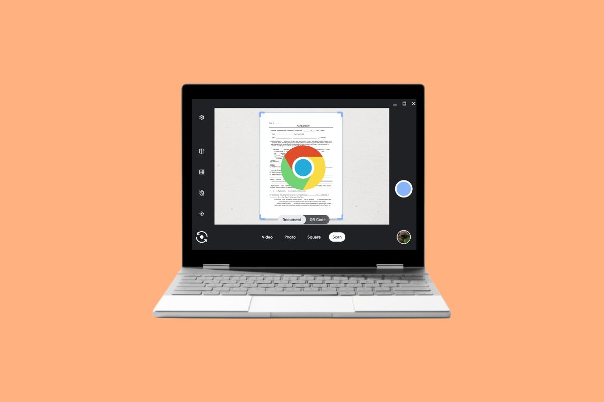 You can now scan documents and shoot videos via the camera on your Chromebook