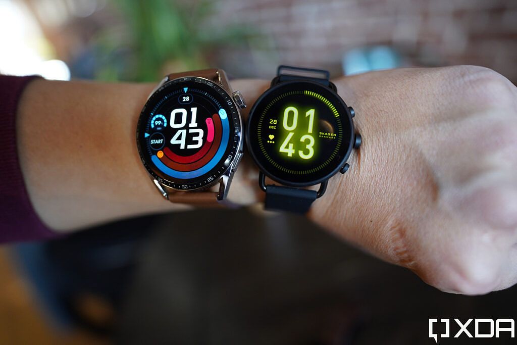 Huawei Watch GT 3 and Skagen Falster Gen 6
