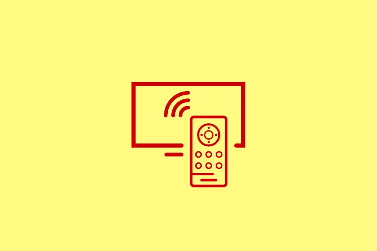 remote logo shown in a yellow background