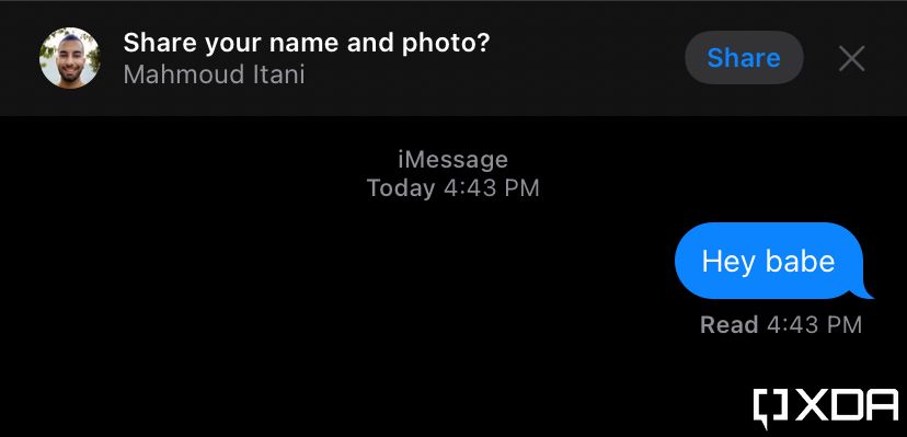 How to set an iMessage photo and name on your iPhone