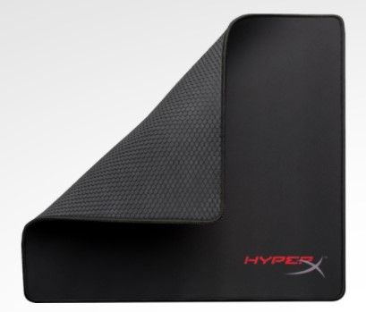 This gaming mousepad includes stitched anti-fray edges and a woven surface for better tracking.