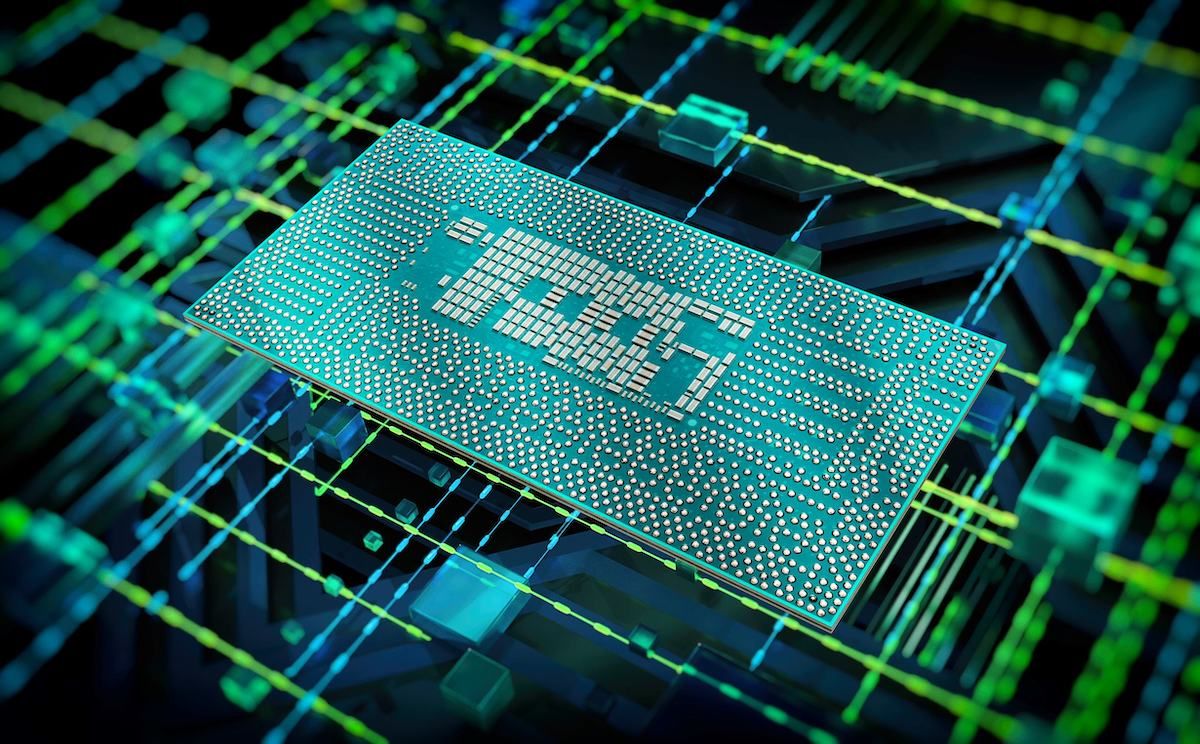Intel Alder Lake mobile chip die