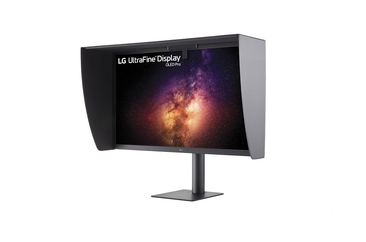 LG OLED Pro Monitor angled view