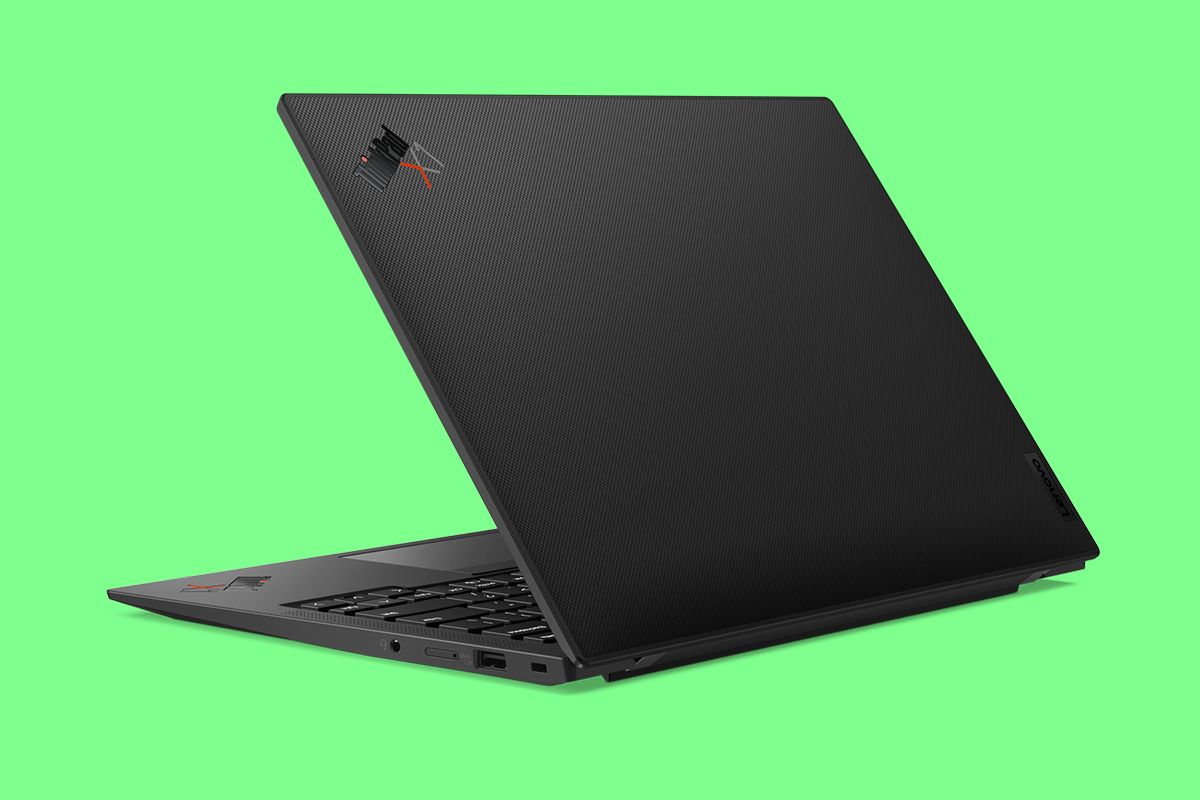 Weighing in at under 2.5 pounds, the Lenovo ThinkPad X1 Carbon is the top of the line for business laptops.