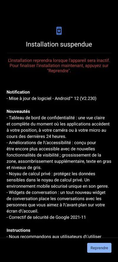 Nokia X10 Android 12 OTA