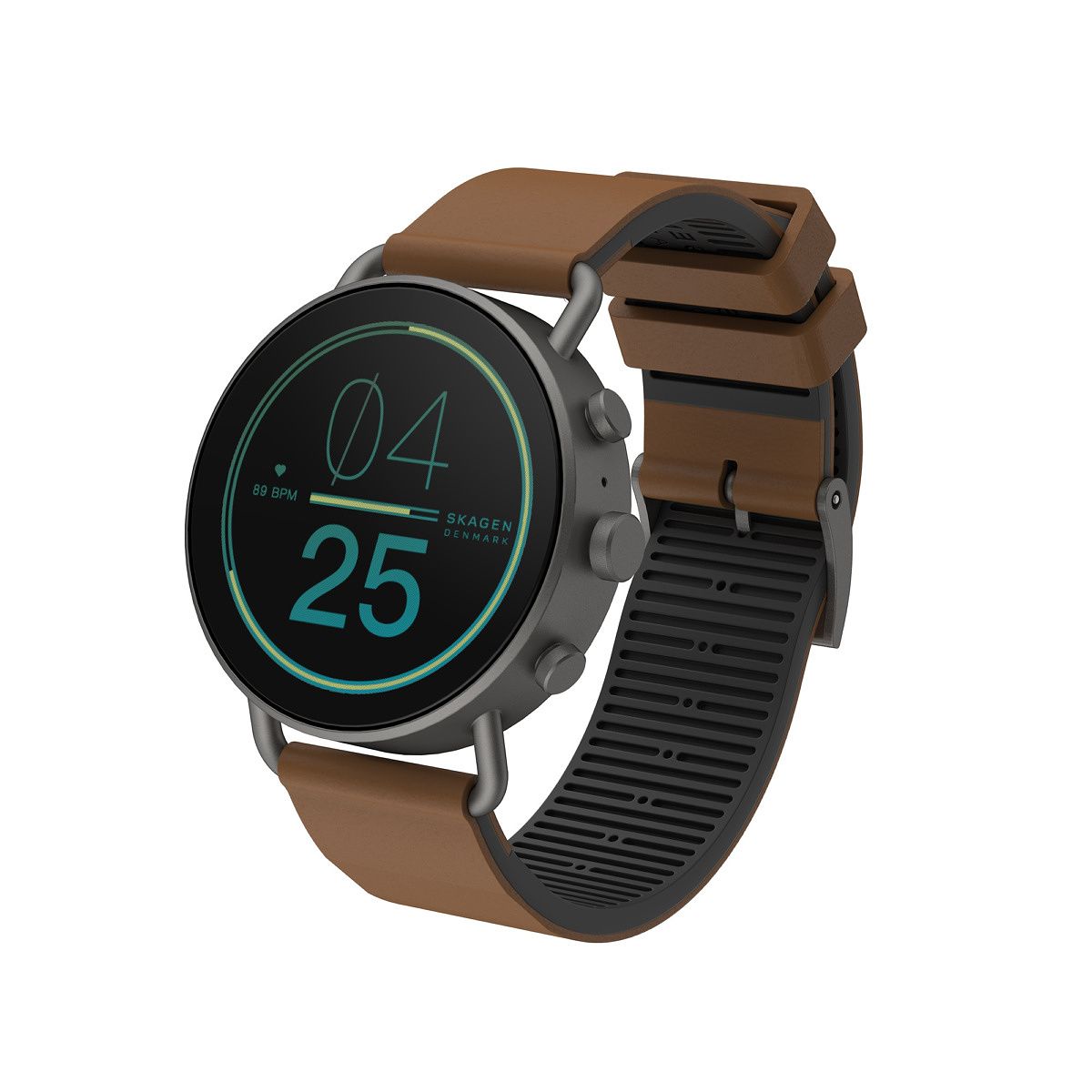 Fossil's newest smartwatch released under its Skagen branding, this is a clean and minimal-looking Wear OS watch that, despite outdated software, still does smartwatchy things quite well. 