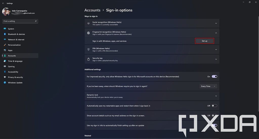 How to set up Windows Hello on your PC