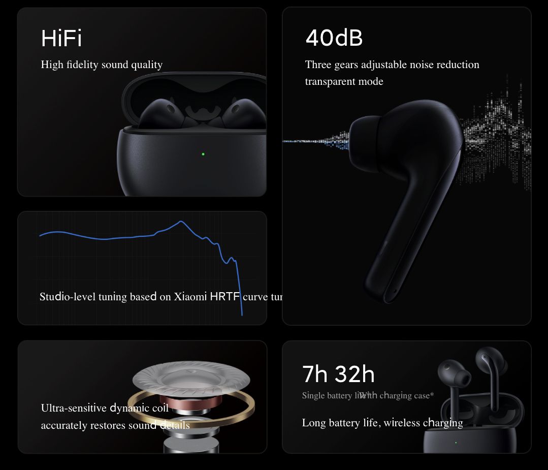 Xiaomi Watch S1 launched alongside the True Wireless Earphones 3