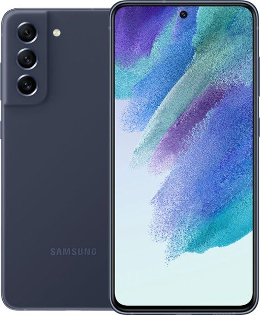 The Samsung Galaxy S21 FE is an excellent mid-ranger that comes in fun colors, including the new exclusive navy blue colorway. 