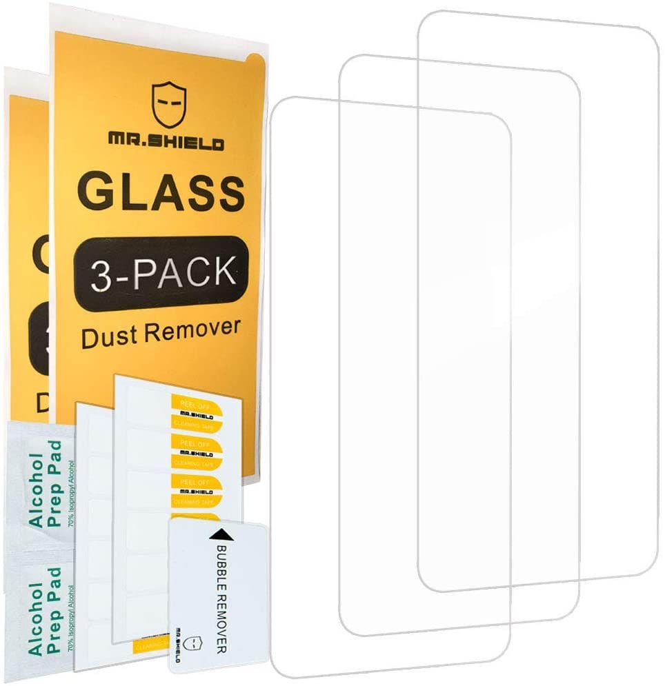 This is an affordable pack of screen protectors that comes with lifetime free replacement warranty. You get 3 screen protectors for just $5 so even if you mess up, you get two more tries.