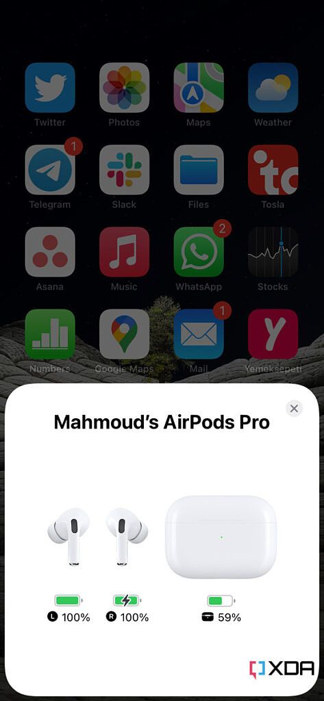 AirPods popup iOS 15.4 beta 1