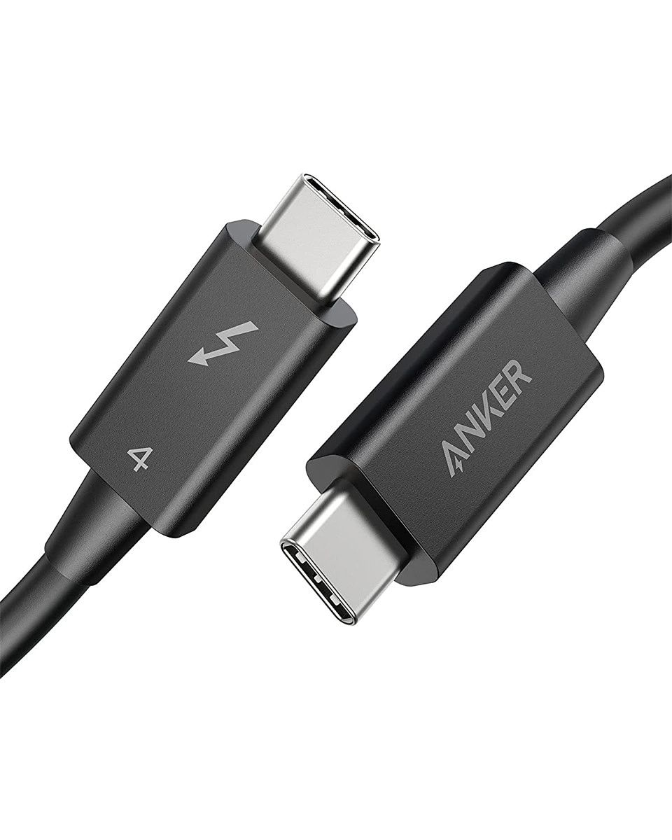 This Anker cable gives you the full functionality of Thunderbolt 4, including 40Gbps bandwidth and 100W of power.  it's 2.2ft long, which is enough for most uses.