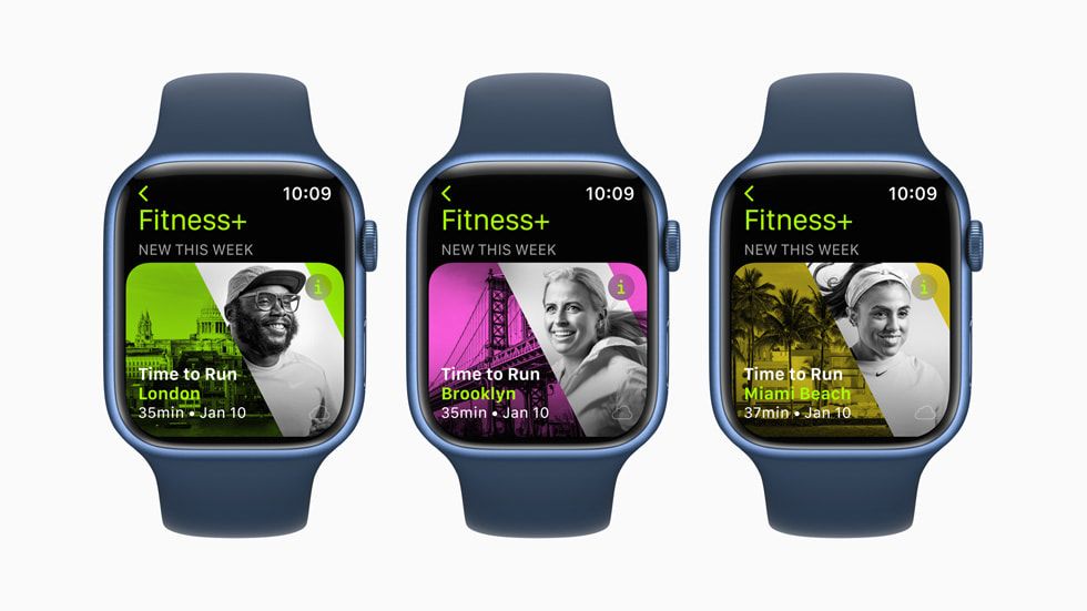 Apple Fitness Plus time to run