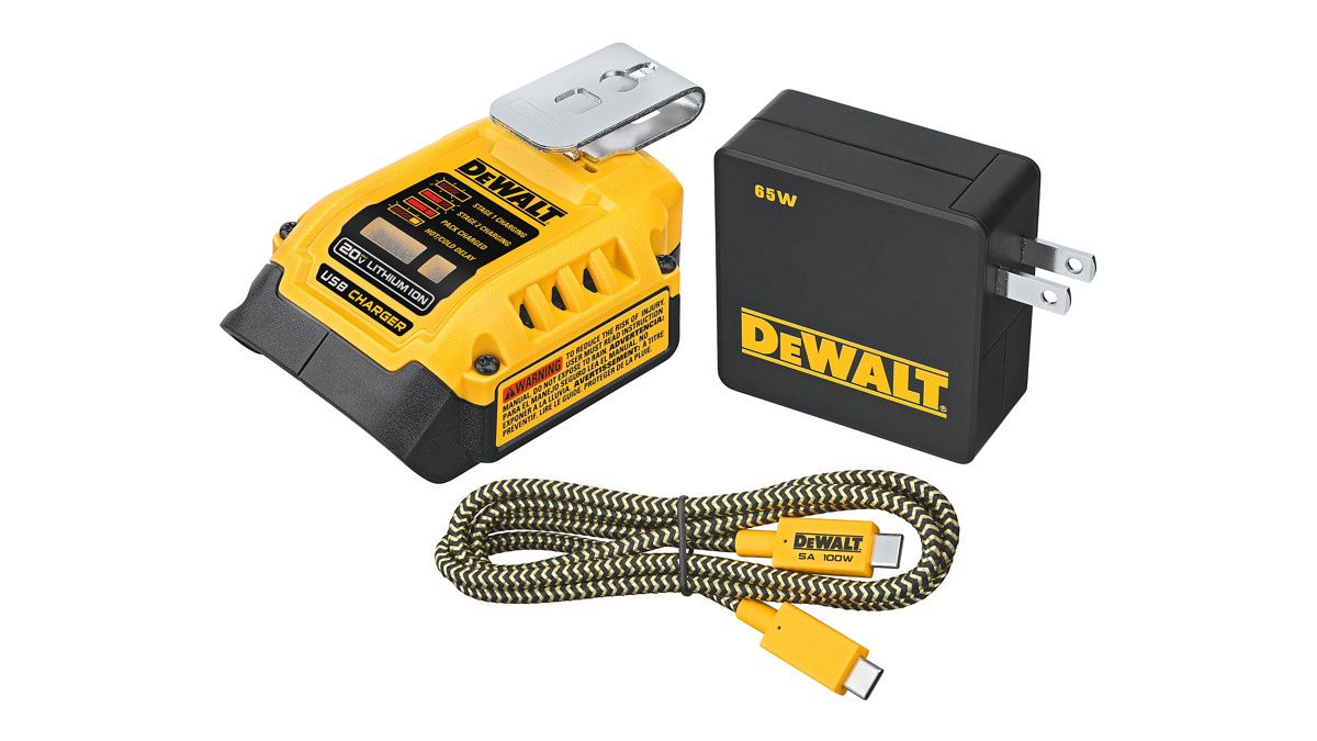 DeWalt USB charging kit