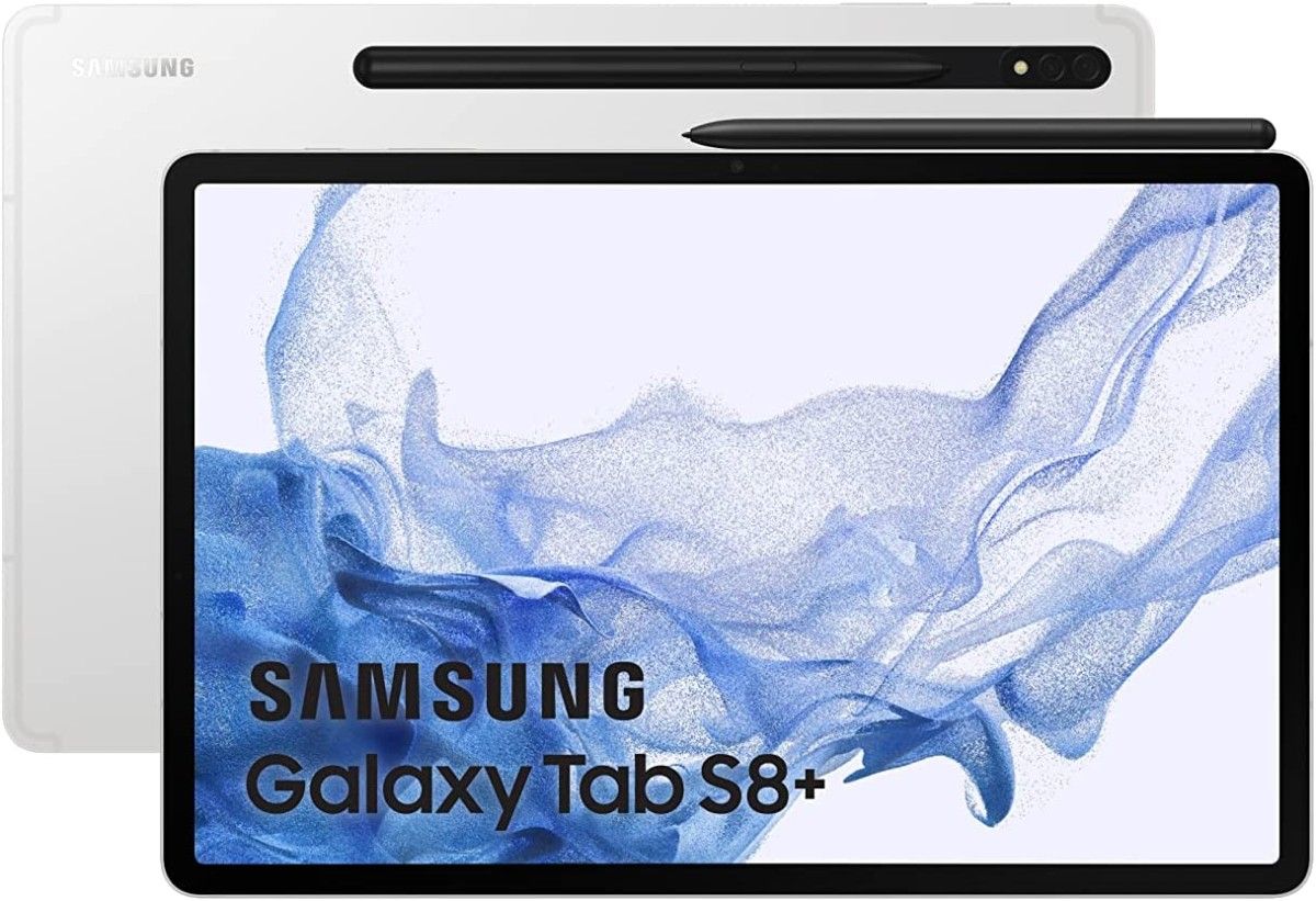 The Samsung Galaxy Tab S8 Plus is the company's middle-range device from this year's flagship tablet lineup. It comes with an S Pen and optional 5G mobile data support.