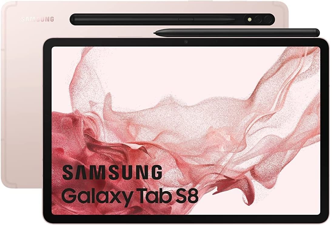 The Samsung Galaxy Tab S8 is the entry-level device in the company's 2022 flagship tablet lineup, featuring the S Pen and an 11-inch display.