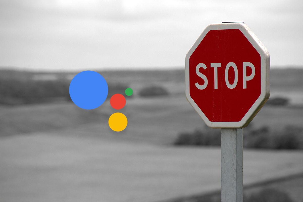 Google Assistant Stop command
