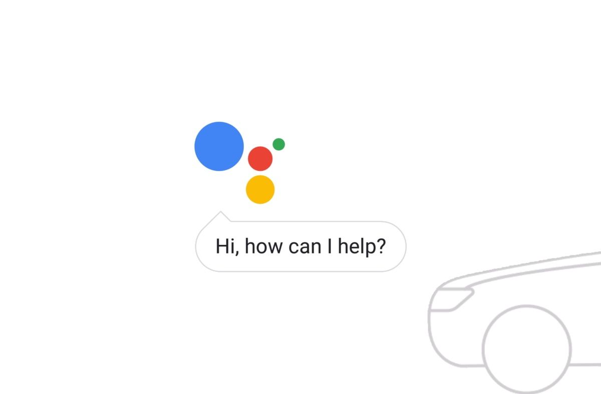 Google Assistant car function controls