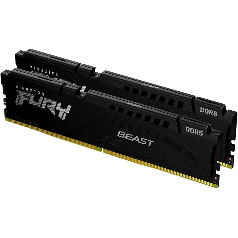 Kingston Fury Beast DDR5 — один из комплектов оперативной памяти DDR5, поступивших в продажу. Этот конкретный модуль поддерживает скорости до 6000 МГц.