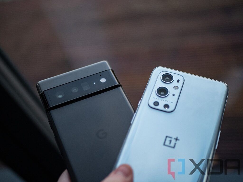 OnePlus 9 Pro Google Pixel 6 Pro cameras