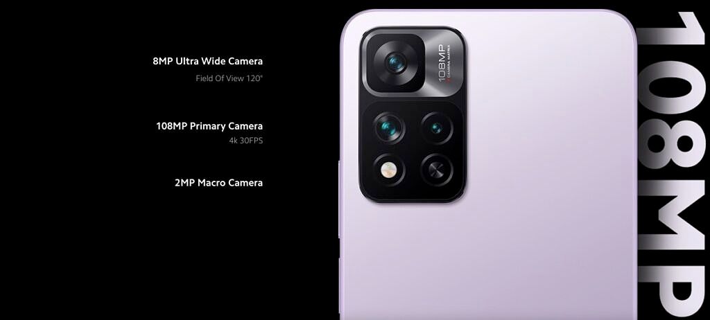 Xiaomi 11i cameras