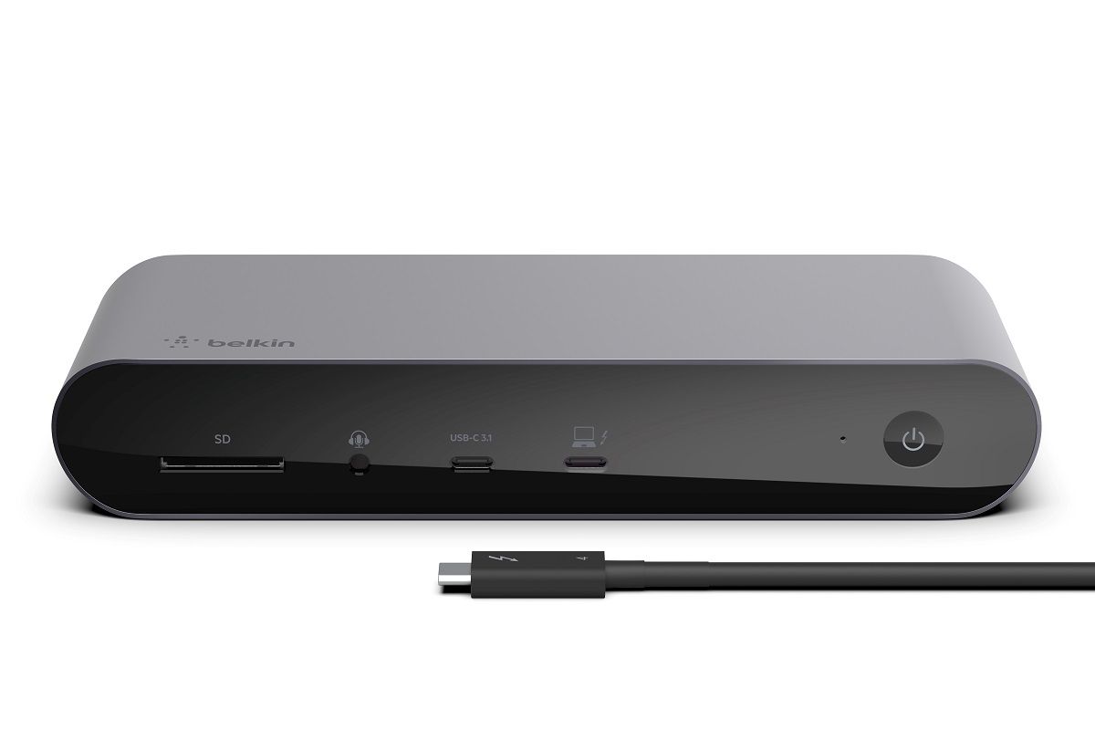 The Belkin Thunderbolt 4 Dock Pro is more expensive than most docks out there, but it does have a solid supply of ports, with two HDMI ports, Thunderbolt daisy-chaining, Ethernet, and four USB Type-A ports. Plus, it can charge your phone via USB-C and it has an SD card reader. If you have the budget, it may be a valid option.