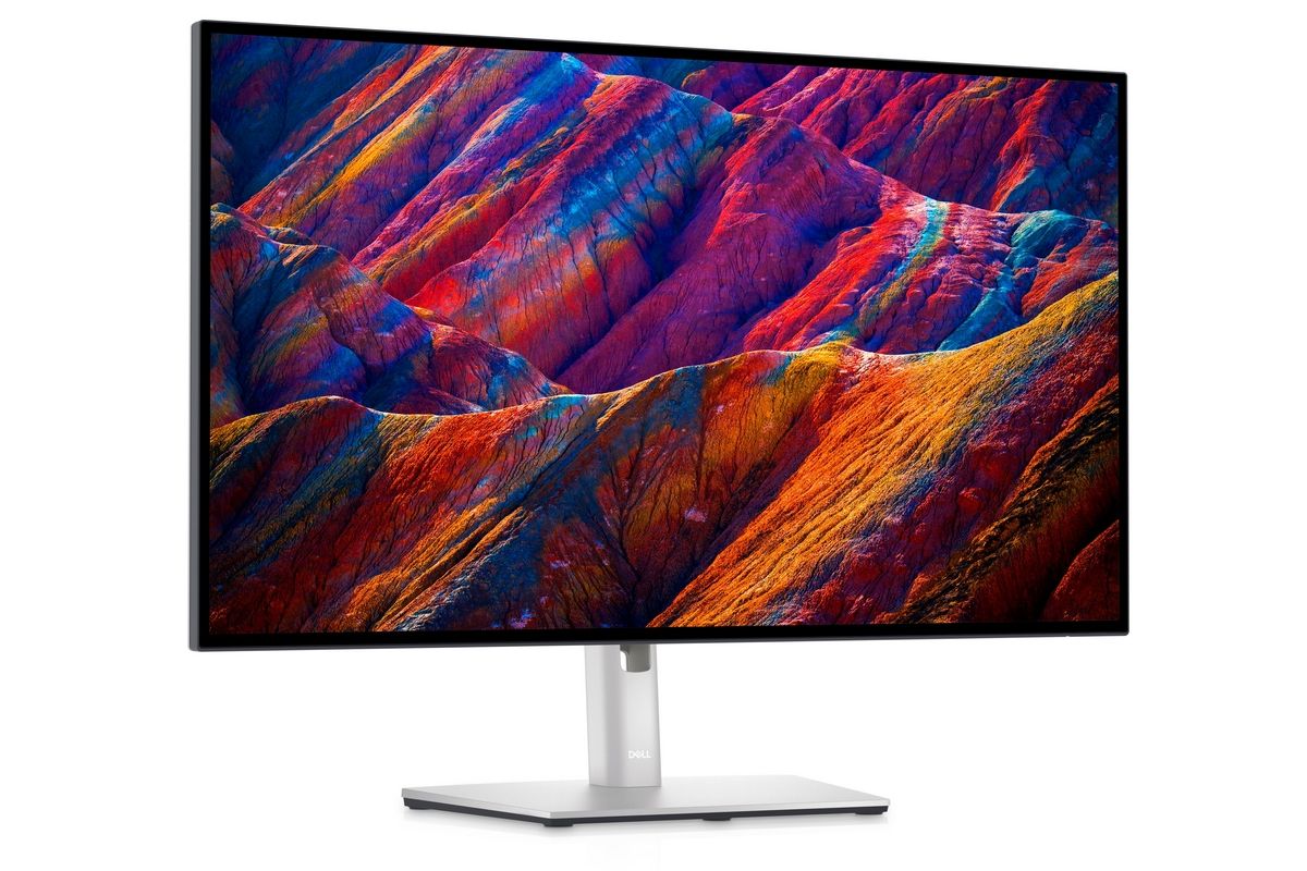 Front view of the Dell UltraSharp U2723QE monitor