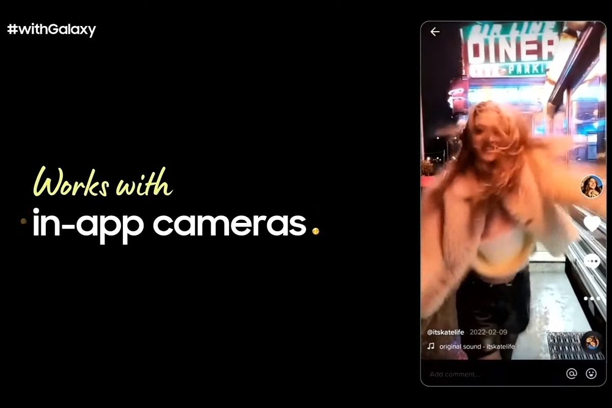Galaxy S22 camera features Snapchat