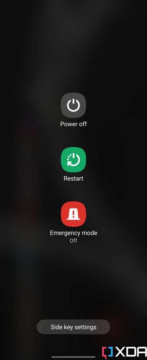 How to switch off or restart the Samsung Galaxy Z Flip 3: Four ...