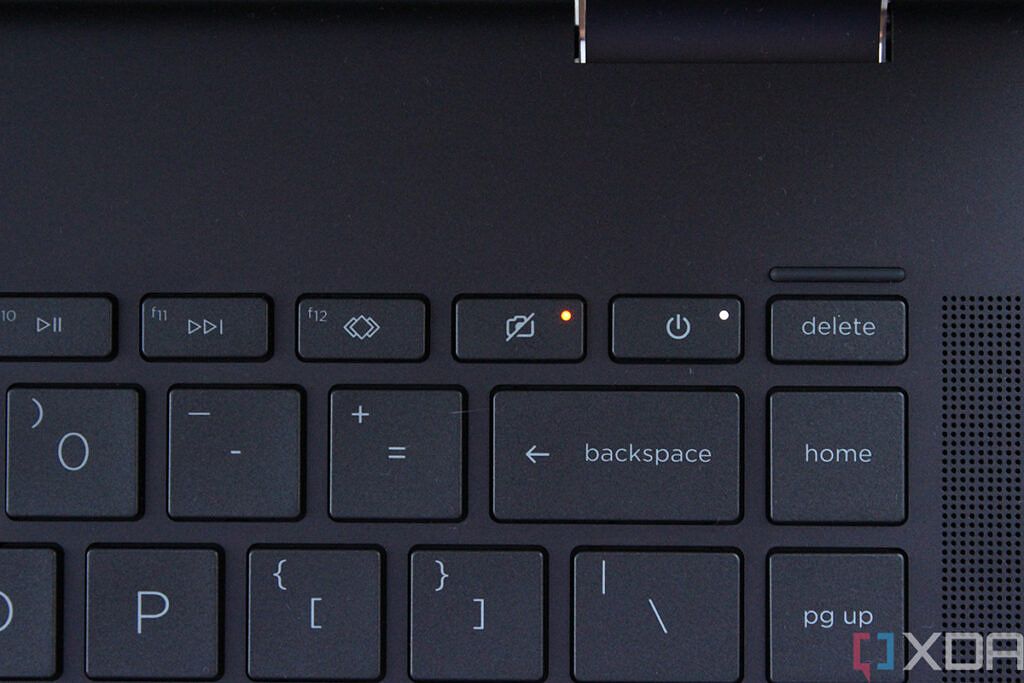 Close up of camera button on keyboard