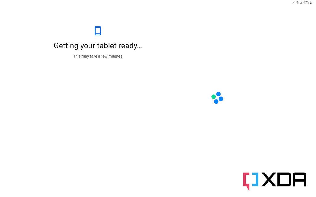How to set up the Samsung Galaxy Tab S8 Series step 20