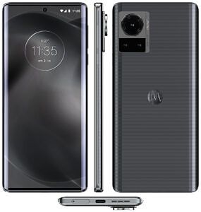 A image showing the back panel, front and the bottom of the Motorola Frontier